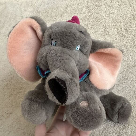 Vintage Walt Disney Company Dumbo 12” Plush Doll Elephant Stuffed Animal - Picture 6 of 7